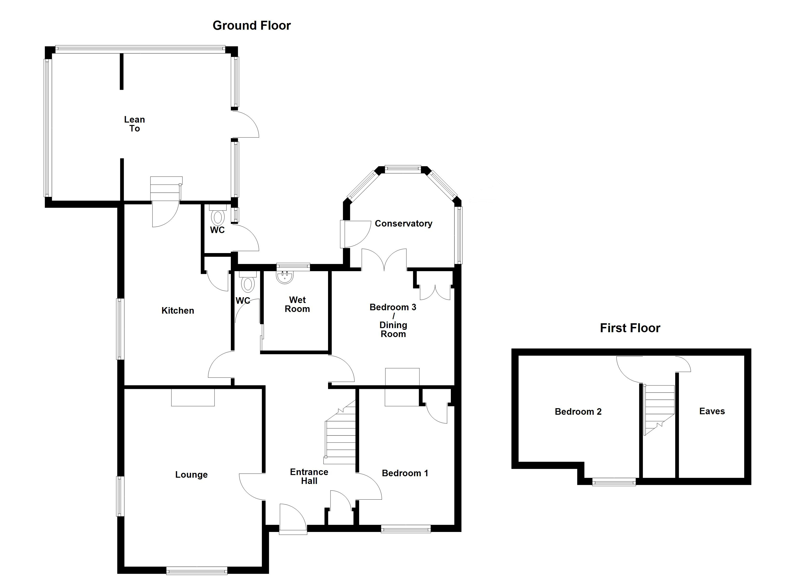 Lot: 140 - CHALET BUNGALOW ON ONE ACRE PLOT IN SEMI-RURAL LOCATION -